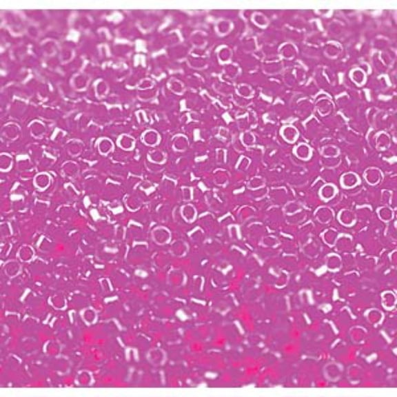 Luminous Hot Magenta Miyuki Delica Beads 10/0 DBM2037-TB