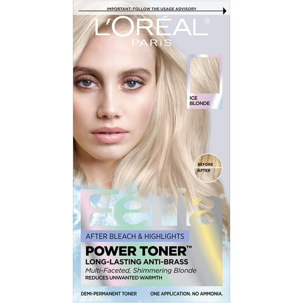 Luminous Ice Blonde Hair Toner: Defeat Brassiness and Enhance