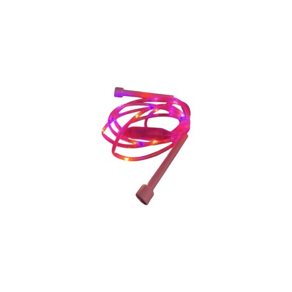 Luminous LED Jump Rope with Glow in The Dark PVC Rope, Light Up Skipping Rope for Kids Adults, 237cm Extra Long Fitness Rope for Night Exercise, Outdoor Training, School Activities (1PC)