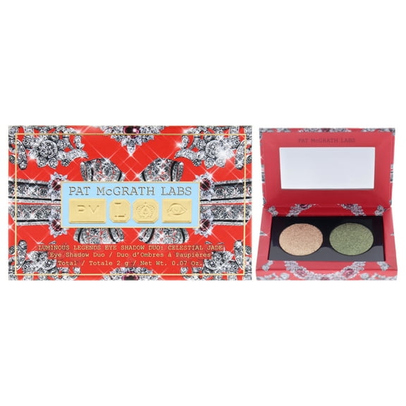 Luminous Legends Eye Shadow Duo - Celestial Jade by Pat Mcgrath Labs for Women - 0.07 oz Eye Shadow