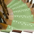 thumbnail image 1 of Luminous Non-Slip Stair Treads, Self-Adhesive Step Stickers for Safety, Glow-in-the-Dark Carpet Floor Mat, Protective Foot Pad for Indoor Wooden Stairs, Single Pack, By UKHCCC, 1 of 9