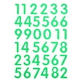 thumbnail image 1 of Luminous Numbers/Letters Stickers, Removable Fluorescent Copper Paper, Decor for Bedroom/Gift Boxes, 1 of 4