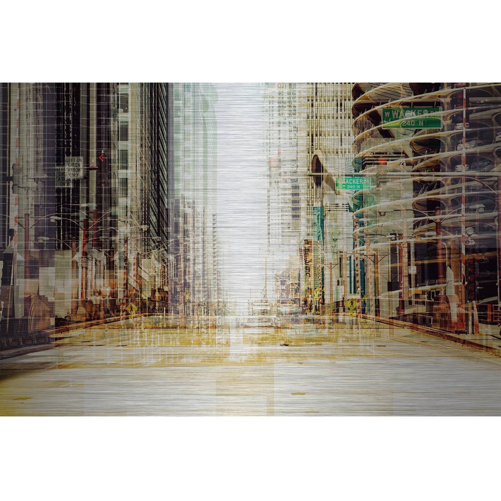 "Luminous" Painting Print on Brushed Aluminum