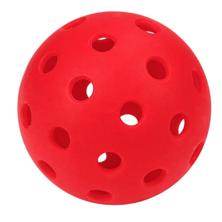 Luminous Pickleball Ball Specifically Designed Standard Practice Toy Red