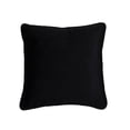 thumbnail image 1 of Luminous Piping Border Pillow - 16" - Black, 1 of 4
