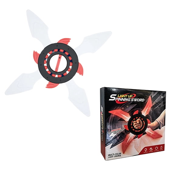 Luminous Rasengan Flywheel Rotating Hand Sword, Cool Light, Colorful Luminous Toy, Dynamic Lighting Effects, Interactive Play Prop