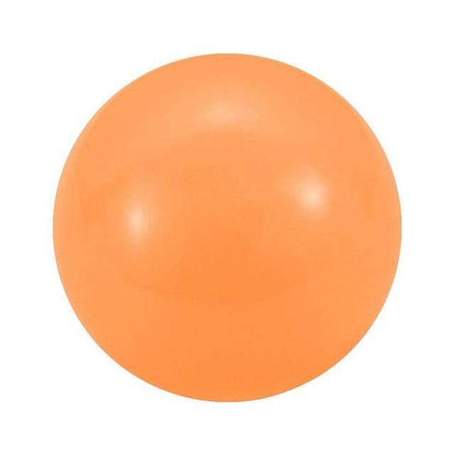 Luminous Relief Toy Throw Ball Decompression Balls Stress Relief Toy Target Ball Sticky Ball ORANGE