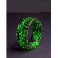 thumbnail image 1 of Luminous Resin Ring Glow In The Dark Geometrical Band Unisex Jewelry Accessory For Men Women Fashion Statement, 1 of 6