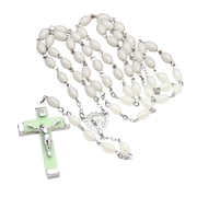 Luminous Rosary Beads Rosary Necklaces Catholic Prayer Cross Crucifix Pendants
