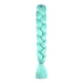 Luminous Silk Braid Big Braid Wig High Temperature Fluorescent Color
