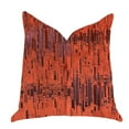 thumbnail image 1 of Luminous Skyscraper Luxury Throw Pillow in Orange Red Tones, 20 x 30 in. Queen, 1 of 1