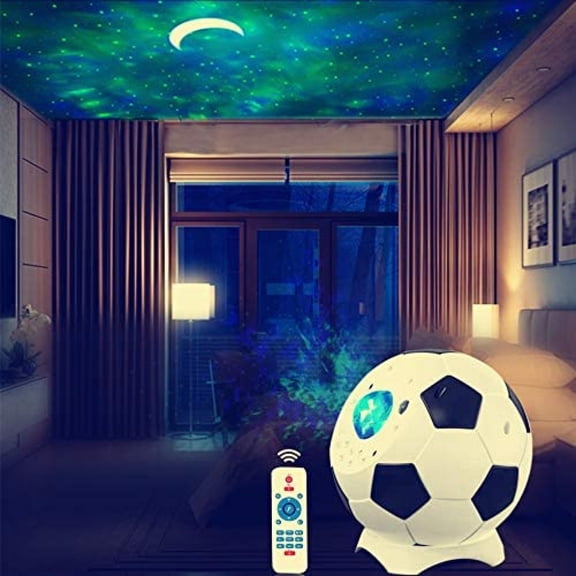 Luminous Starry Sky Galaxy Projection Bluetooth Music Speaker Sound Control Decorative Night Light