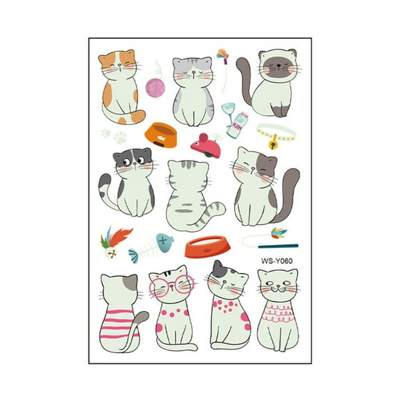 Luminous Stickers Temporary Cute Dinosaur Children's Cartoon Stickers Paddy On The Party Daily Use