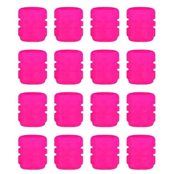 Luminous Tire Caps, Fluorescent ABS Air Covers for Car Truck SUV Motorcycle and Bike, Glow-in-the-Dark Vehicle Accessories, 16-20 Piece Set