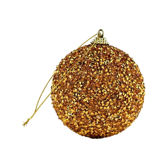 Luminous Tree Ornaments, Set of 6 - Gold