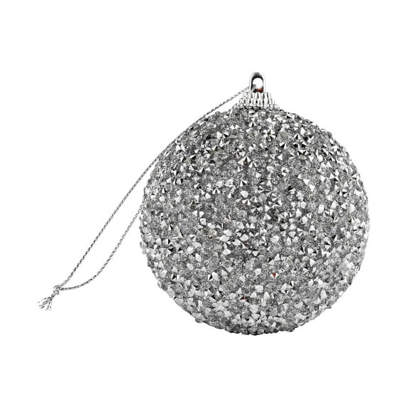 Luminous Tree Ornaments, Set of 6 - Silver