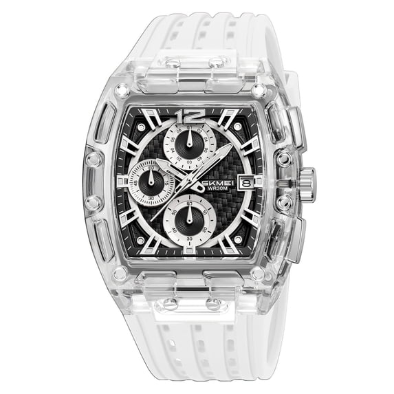 Luminous Waterproof Men's Business Watch, Quartz Chronograph with Classic Design, Perfect for Daily Wear and Formal Occasions, Ideal Gift for Fathers and Husbands