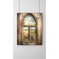 thumbnail image 1 of Luminous Windows - Stained Glass Canvas Wall Art, 1 of 2