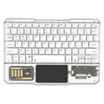 Luminous Wireless Keyboard Rechargeable Touchpad Keyboard Bluetooth