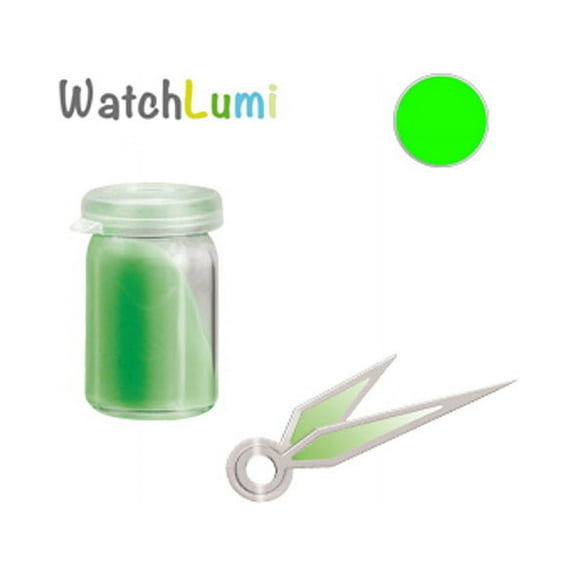 Luminous paste Siluma green for watches hands 2gr