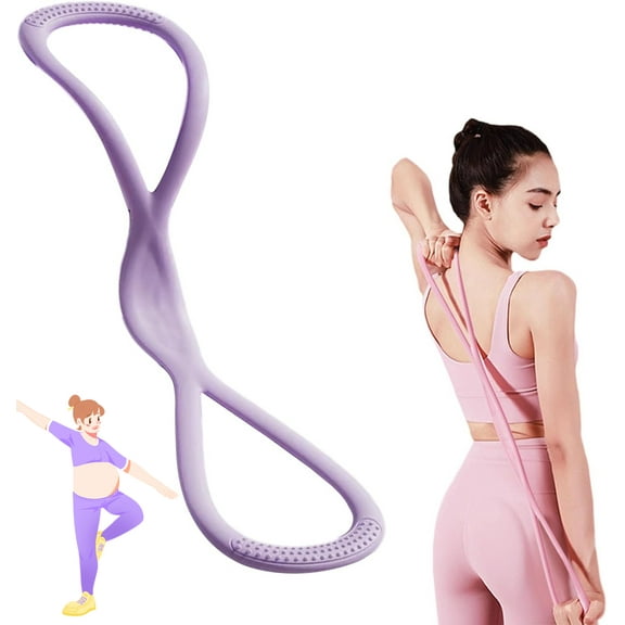 Luminousdo Resistance Bands, Luminous Do Exercise Bands, Figure 8 Exercise Bands for Women Men, Resistance Bands with Handles for Working Out, Arm, Chest Expander Strap, Yoga Starter Set