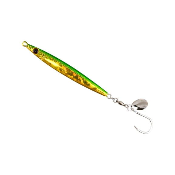 Luminously Fishing Baits Artificial Lures Long Casting Jigging Spoon Lure Swimbait Fishing Jigging Hook Spinner Baits