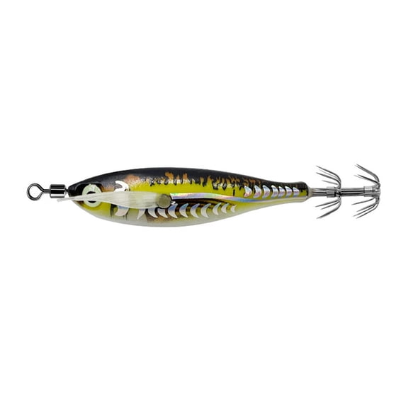 Luminously Squid Jigs Saltwater Fishing Lures Hard Baits for Cuttlefish Night Use Hooks