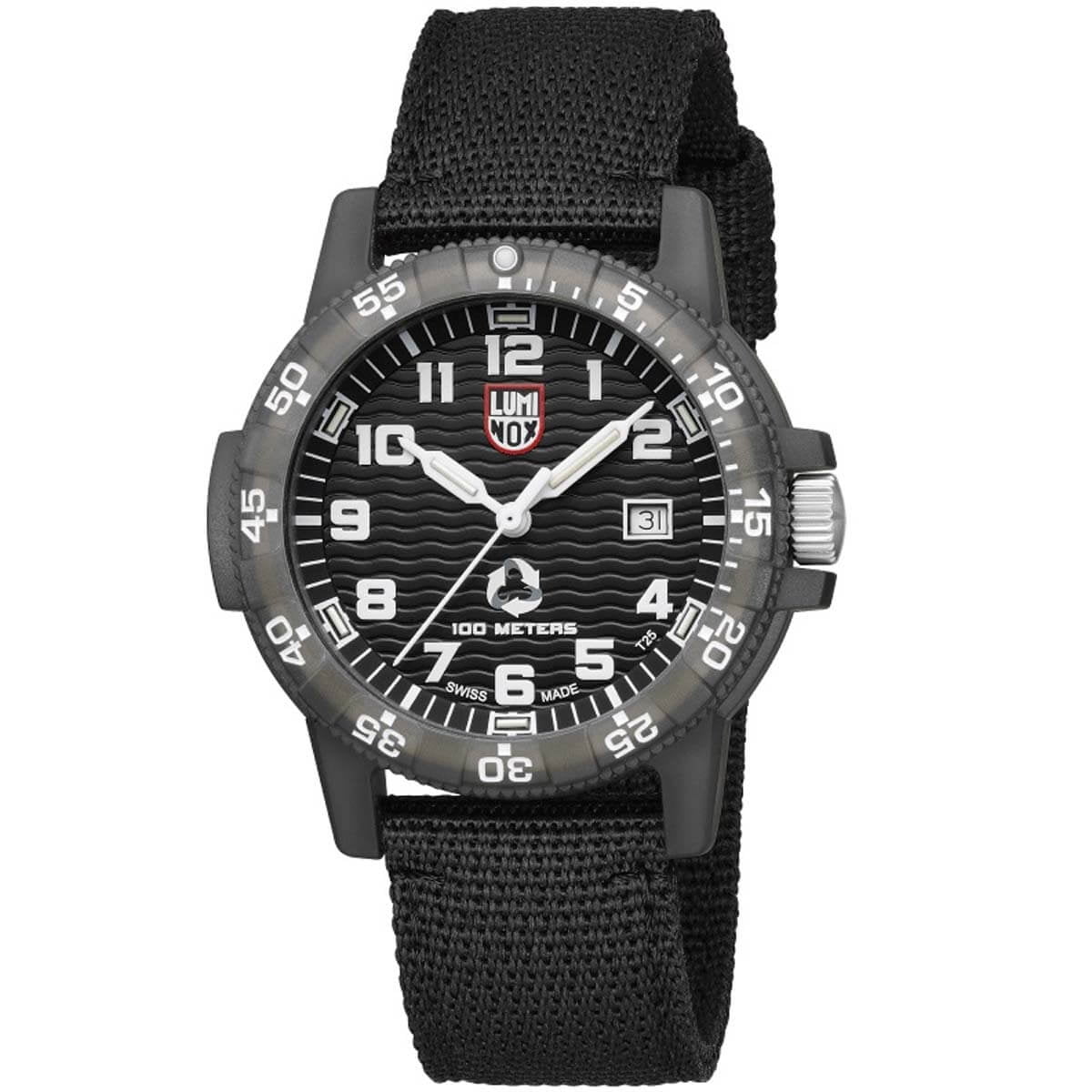 Luminox 8902.ECO Men's Tide Eco Swiss Quartz Watch with Grey Dial
