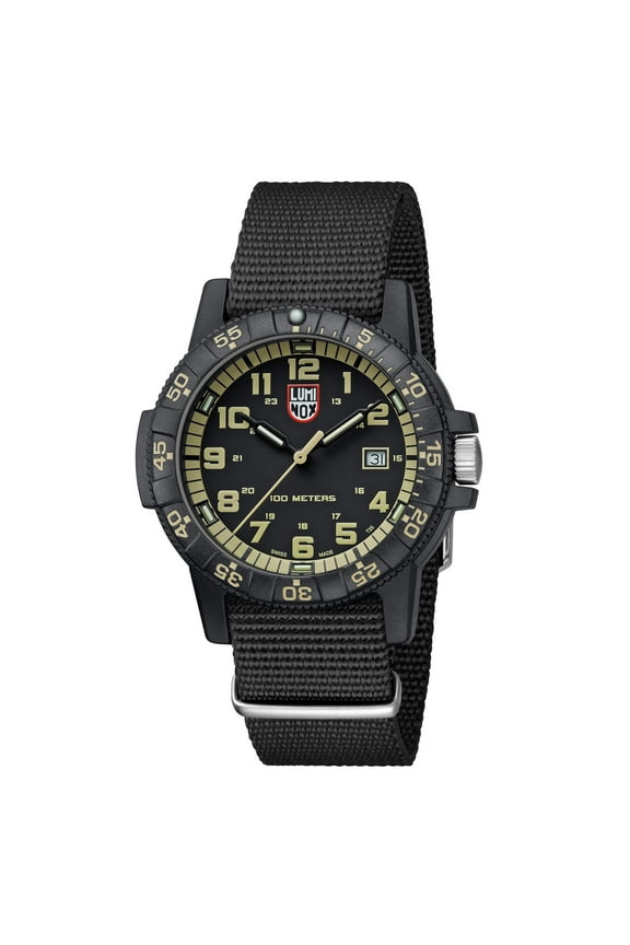 Leatherback Sea Turtle Giant Watches, Black/Green/Black, 44 mm, 333