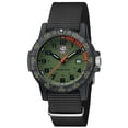 thumbnail image 1 of Luminox 0337 Men's Sea Turtle Giant Green Dial Strap Quartz Watch, 1 of 5