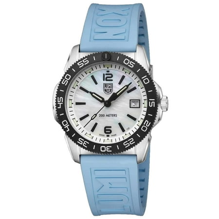 Luminox 3124.M Men's Pacific Diver Ripple MOP Dial Strap Watch