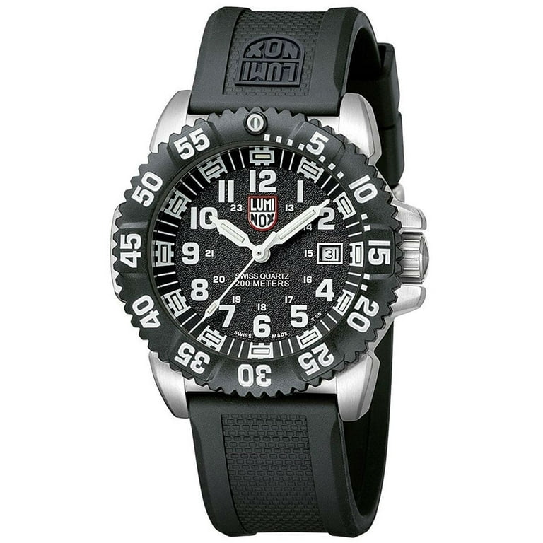 Luminox 3151 Men's White Numeral Steel Colormark Watch - Walmart.com