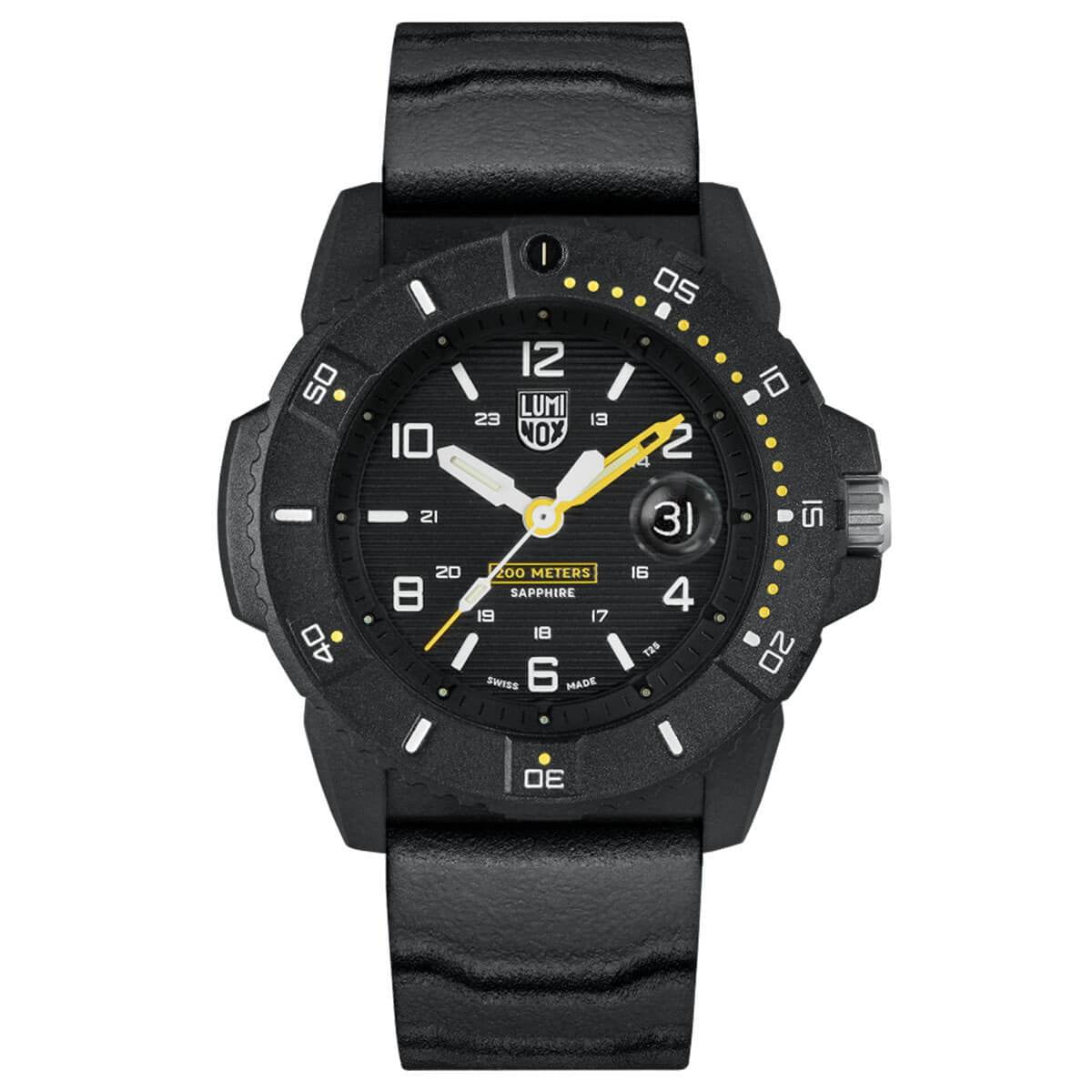 Luminox 腕時計 クォーツ ブラック　3601 Luminox 3601 Men's Navy Seal 3600 Series Black Strap Quartz