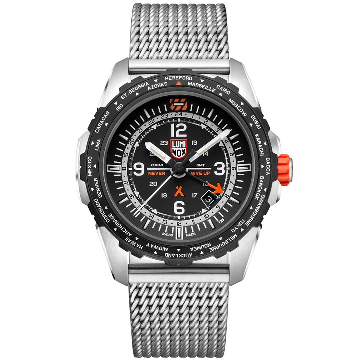 Luminox 3762 Men's Bear Grylls Survival Air GMT Bracelet Watch