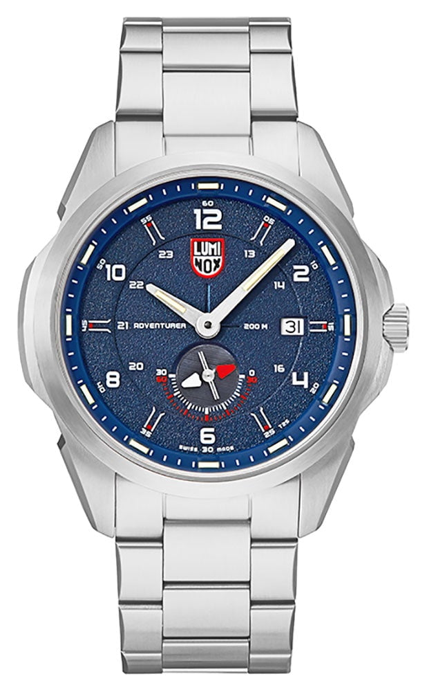 amuamu　 Luminox Atacama Adventurer Stainless Steel Blue Dial Date Divers