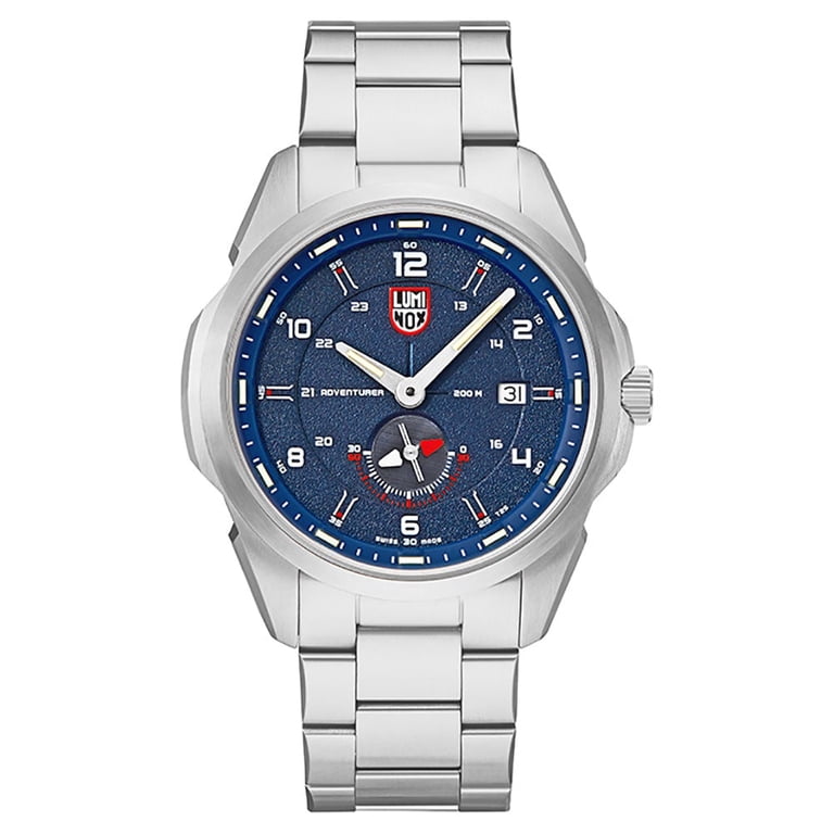 Luminox Atacama Adventurer Stainless Steel Blue Dial Date Divers