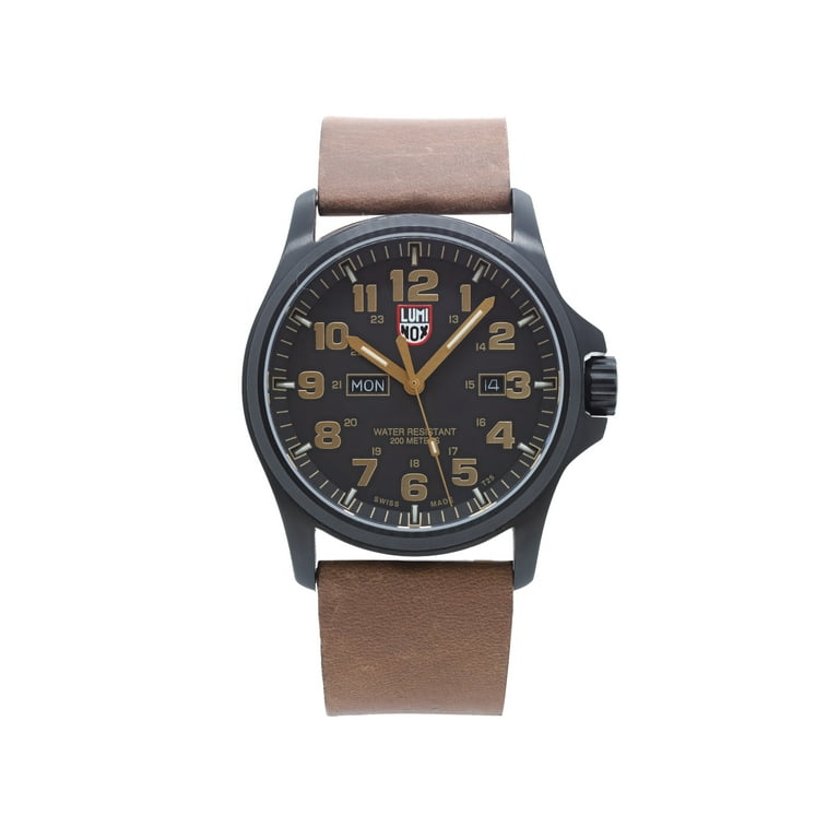 Luminox Atacama Field Day Date 45mm Steel Black Dial Quartz Mens Watch XL.1929 Walmart