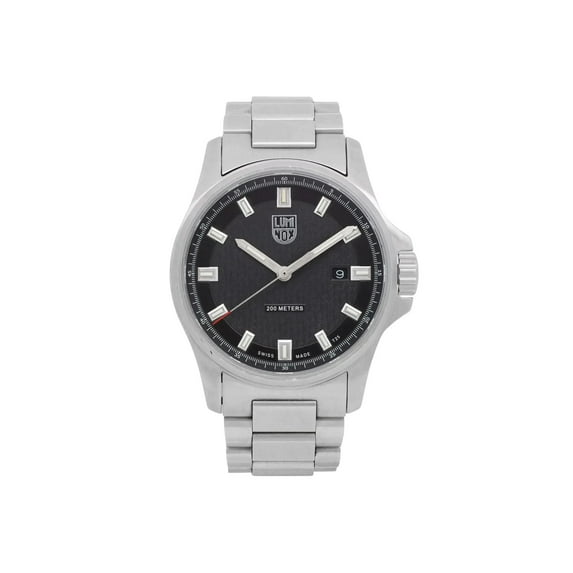 Luminox Dress Field 42mm Stainless Steel Black Dial Mens Quartz Watch XL.1832