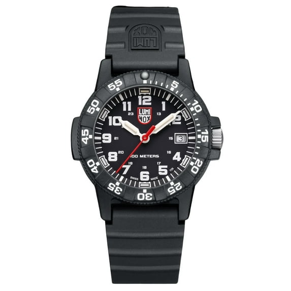 Luminox Leatherback Sea Turtle 39mm Black Dial Mens Quartz Watch XS.0301.L