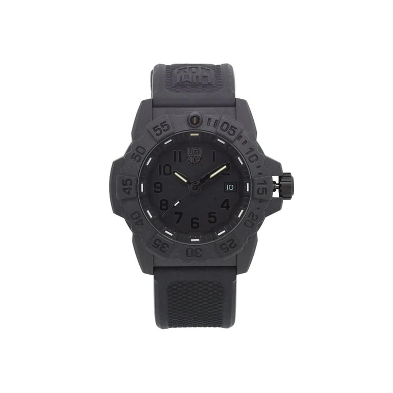 Luminox Men's 45mm Black Carbon Fiber Band & Case Quartz