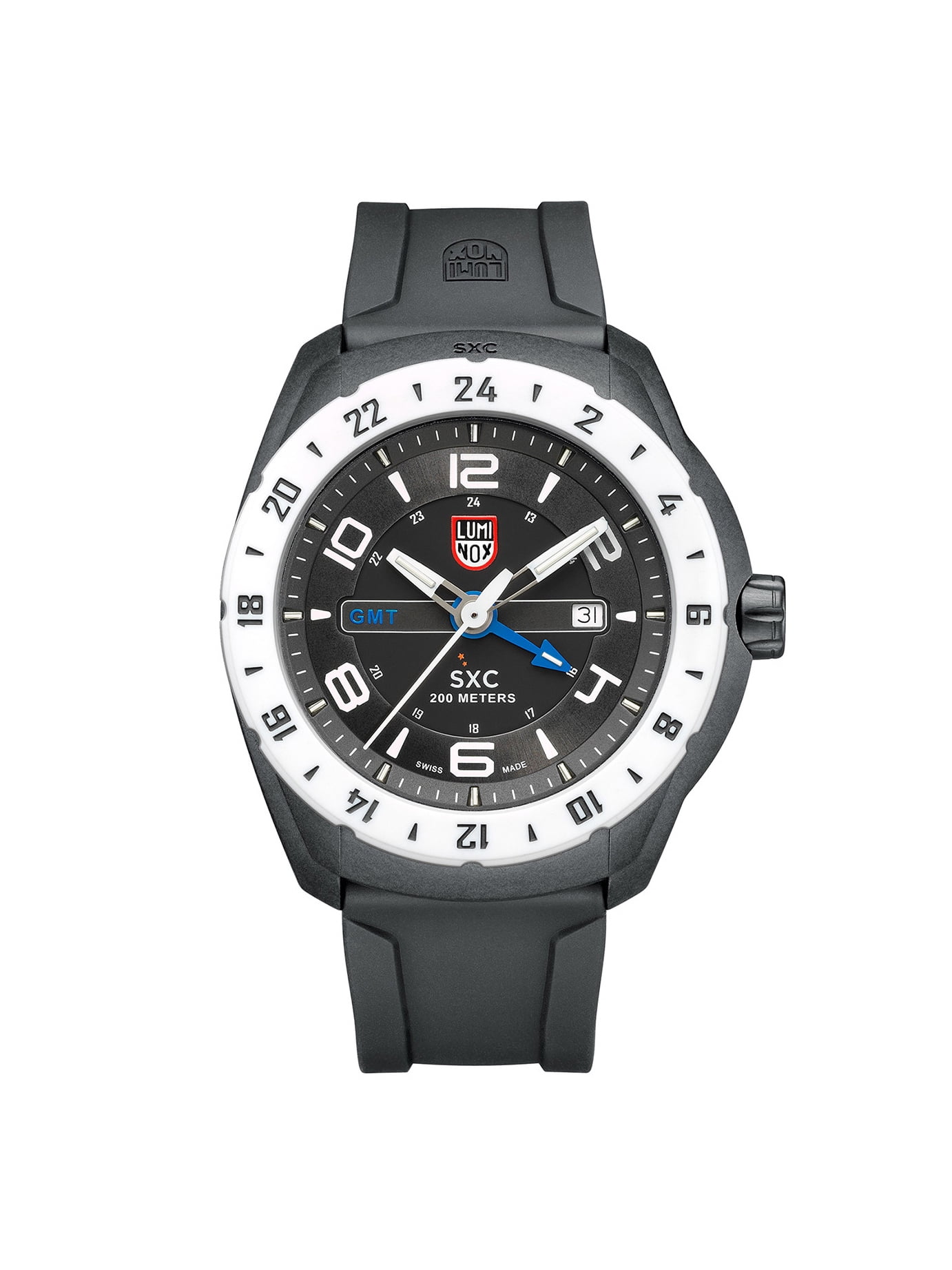 Luminox Men's SCX Carbon GMT Watch Quartz Mineral Crystal A