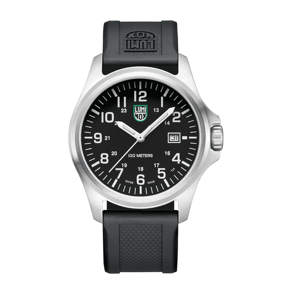 Luminox Men's 43 mm Moon Valley Stainless Steel Watch X2.2501, Black