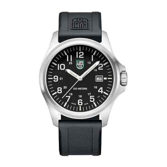 Luminox Men's 43 mm Moon Valley Stainless Steel Watch X2.2501, Black