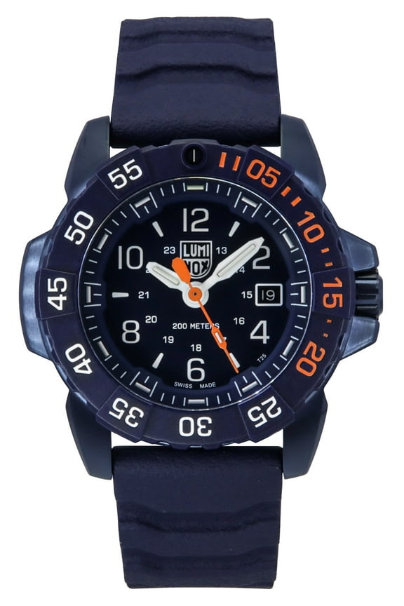 Navy SEAL Foundation Back To The Blue Set Quartz Diver's XS.3253.CBNSF.SET 200M Men's Watch With Extra Strap
