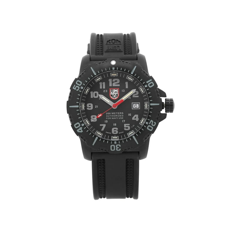 Luminox Navy Seal ANU 45mm Steel Black Dial Mens Quartz Watch XS.4221.NV.F Walmart