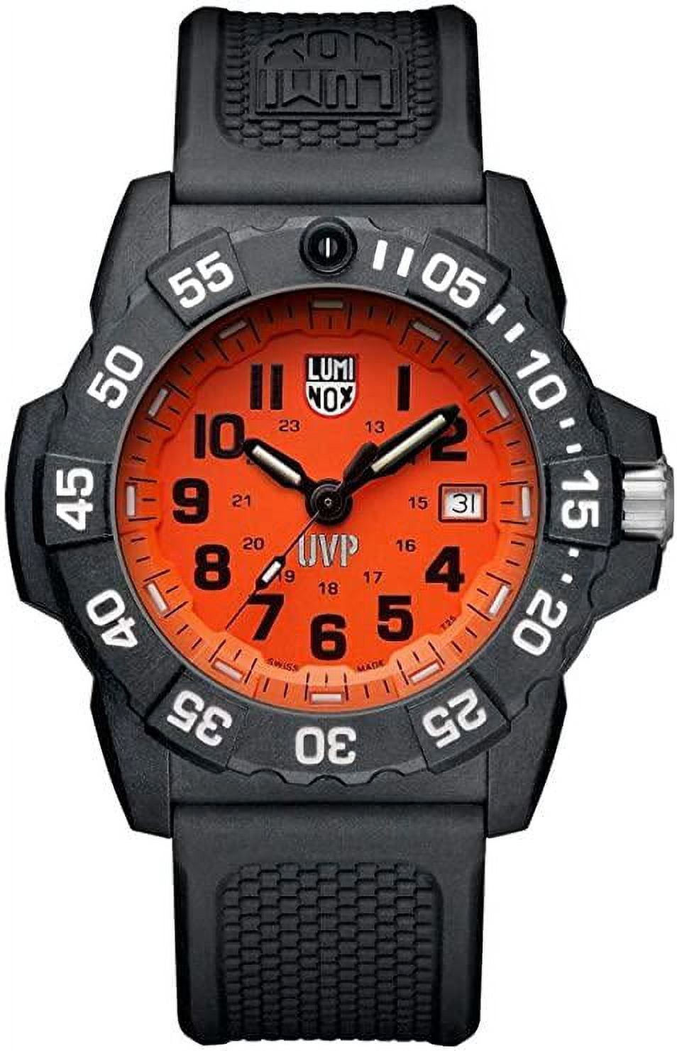 Luminox Navy Seal Scott Cassell UVP 44mm Orange Dial Mens Watch XS.3509.S.C.L
