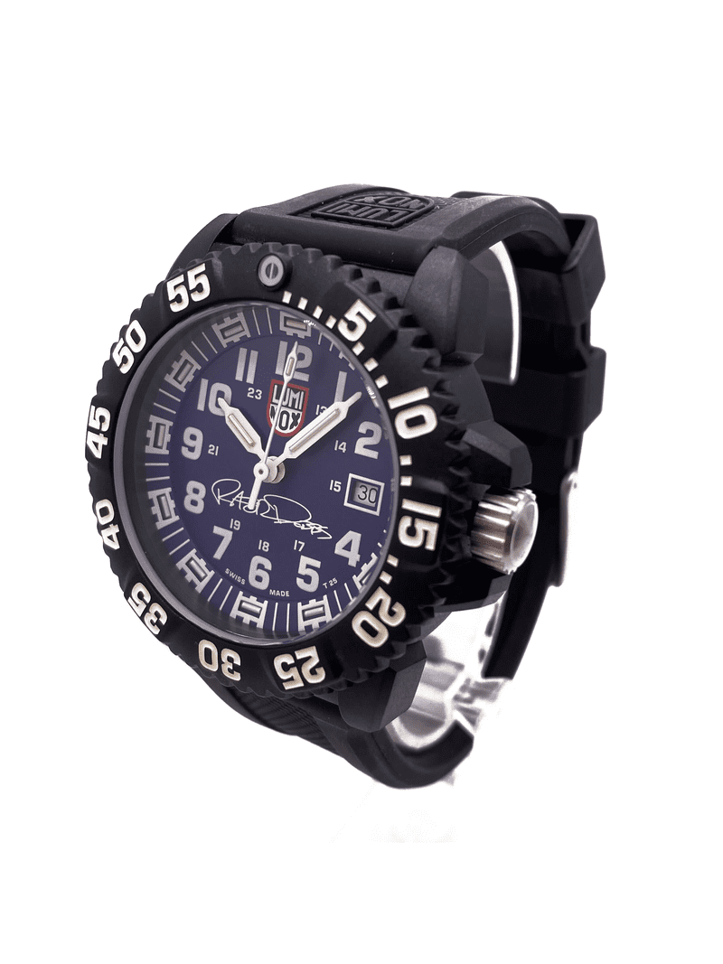 Luminox Razor Dobbs 3050 Series 44mm Carbon Blue Dial Quartz Watch