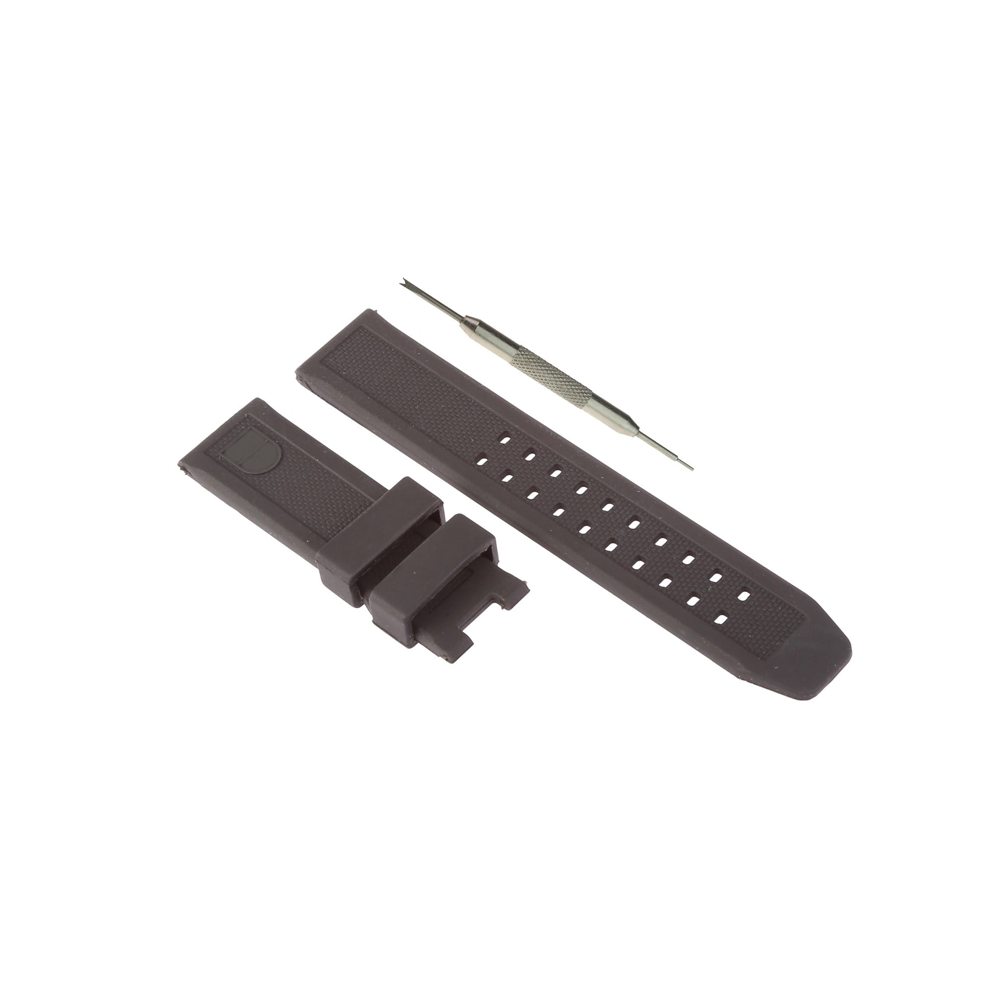 Luminox Rubber Watch BandWBH Band Compatible with Luminox 3050 Evo Navy Seal, 23mm Black