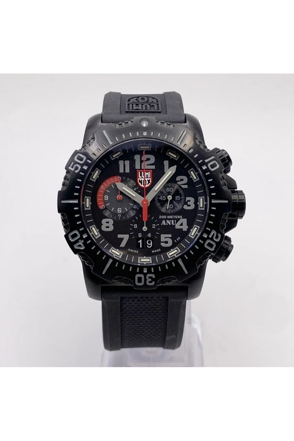 Sea ANU 45mm Steel Black Dial Mens Quartz Watch XS.4241.NV