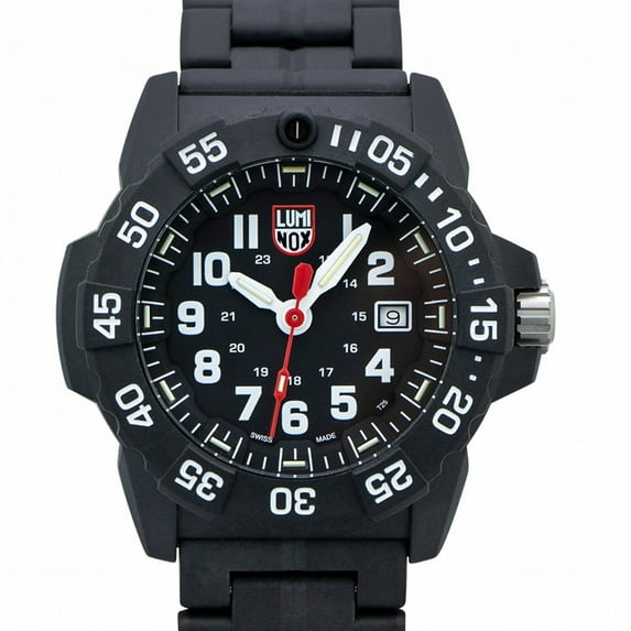 Luminox Navy Seal 3500 Series Quartz Black Dial Men's Watch XS.3502.L